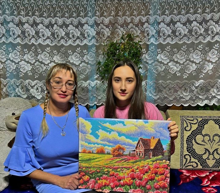 Лилия Вагизова: «Алмазная мозайка – мир творчества и спокойствия»