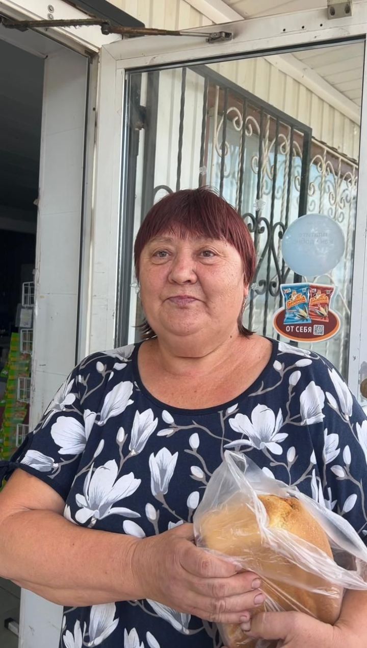 Необычная акция прошла сегодня в одном из магазинов Мамадыша