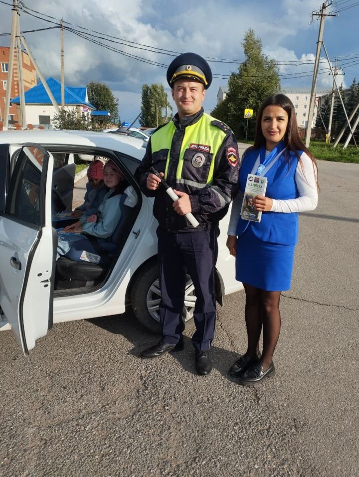 В Мамадыше прошла акция «Ребенок – главный пассажир»