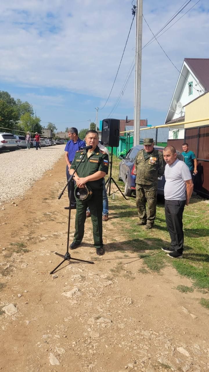 Мамадышский район проводил в последний путь героя СВО «Юнгу»