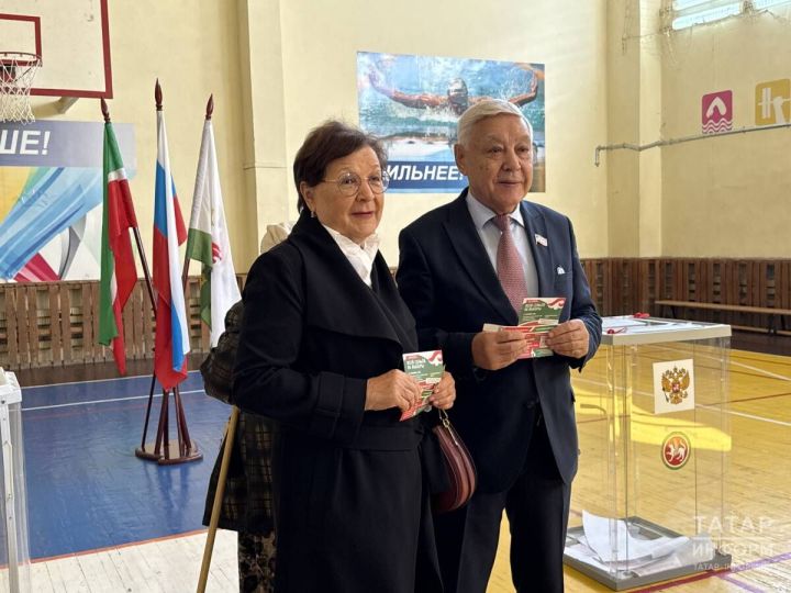 Фарид Мухаметшин принял участие в выборах Раиса РТ и муниципальных депутатов