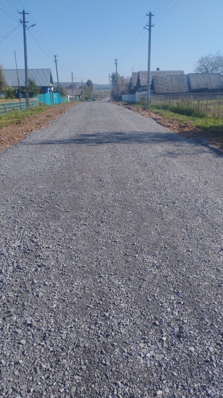 В деревне Вахитово Мамадышского района продолжается капитальный ремонт дороги