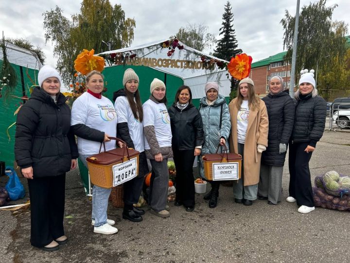 Благотворительная акция «Корзина добра» продолжает работу