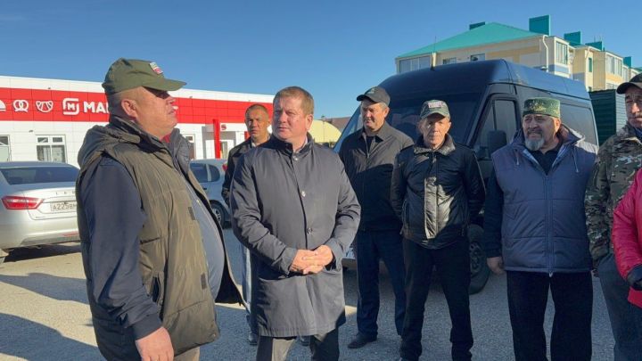 Из Мамадыша отправился очередной гуманитарный груз для бойцов