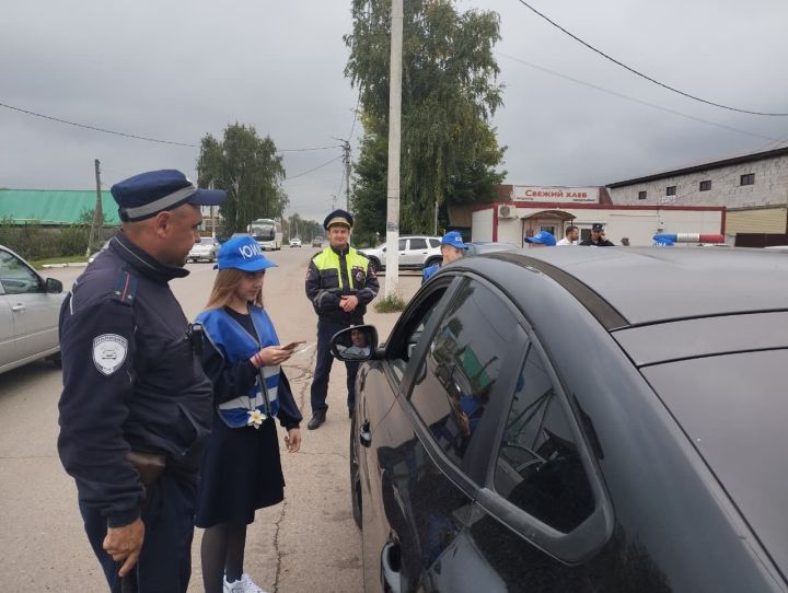 В Мамадыше прошла профилактическая акция «Внимание — дети!»