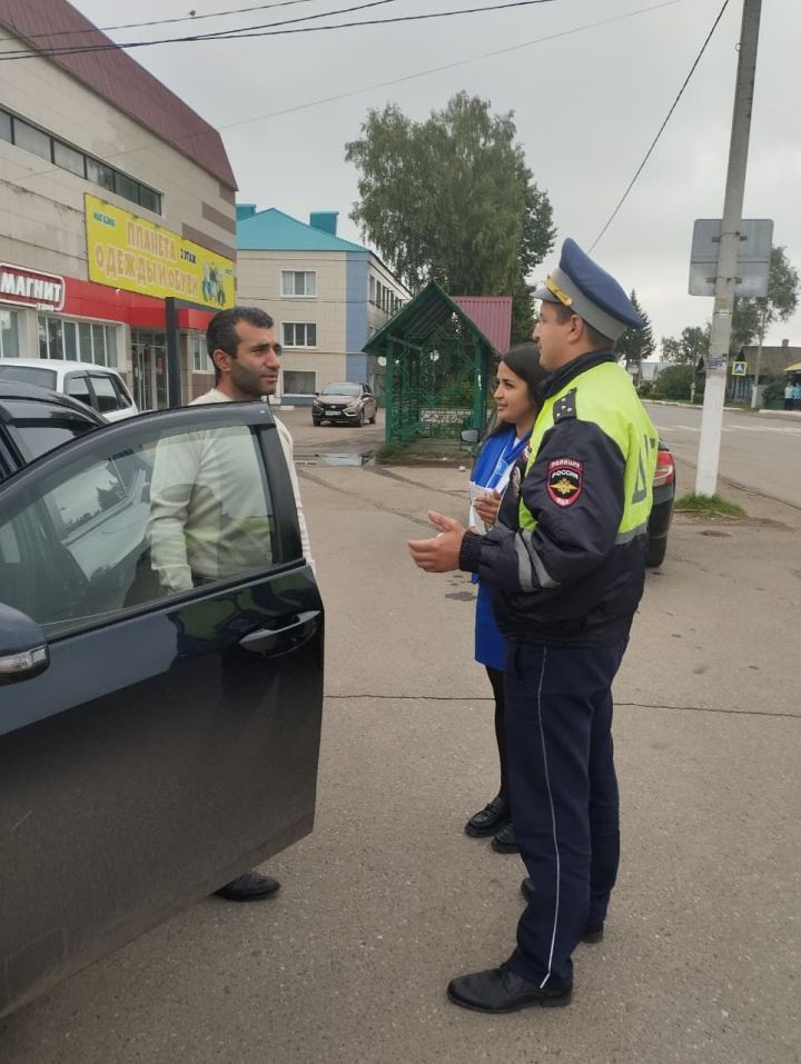 В Мамадыше прошла профилактическая акция «Внимание — дети!»