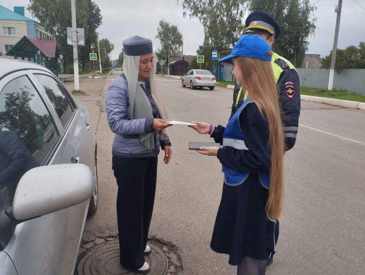 В Мамадыше прошла профилактическая акция «Внимание — дети!»