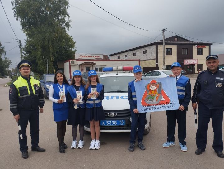 В Мамадыше прошла профилактическая акция «Внимание — дети!»