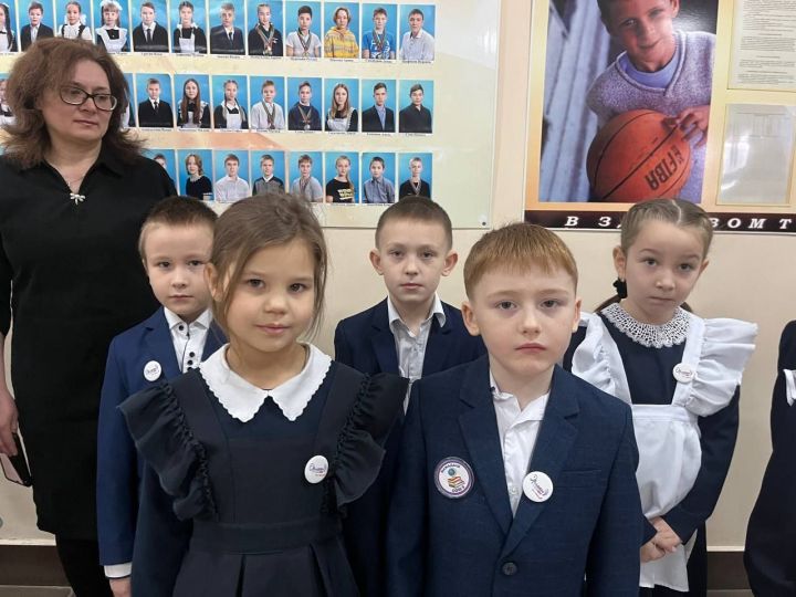 Первоклассники школы №3 вступили в ряды «Орлят России»