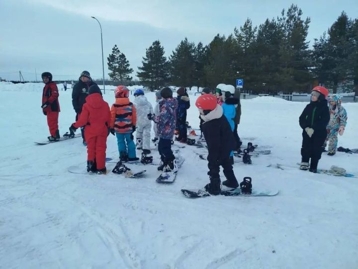 В Мамадышском районе создан первый лицейский класс горнолыжников