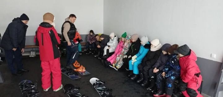 В Мамадышском районе создан первый лицейский класс горнолыжников