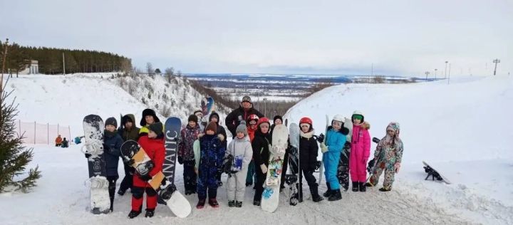 В Мамадышском районе создан первый лицейский класс горнолыжников