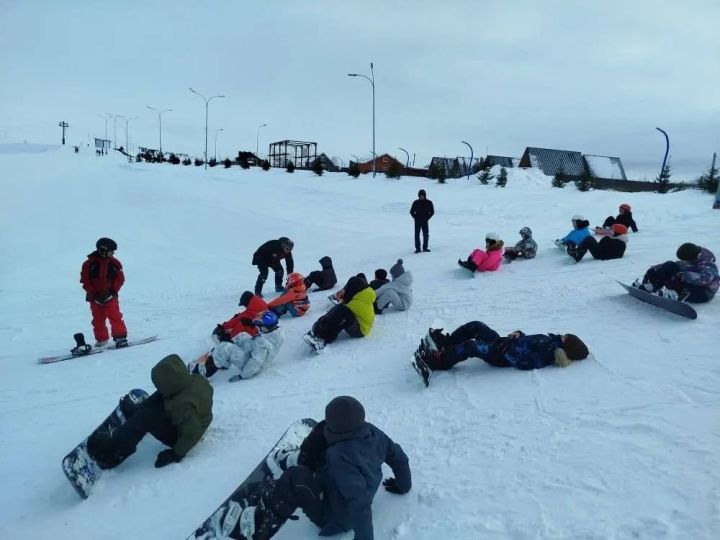 В Мамадышском районе создан первый лицейский класс горнолыжников