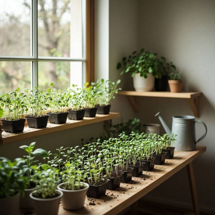 Когда сажать рассаду в домашних условиях