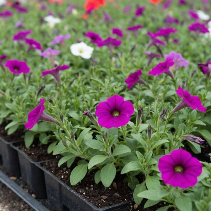 Рассада петуния в домашних условиях