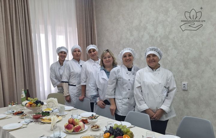Пищеблок Мамадышской ЦРБ раскрыл секреты лечебного питания