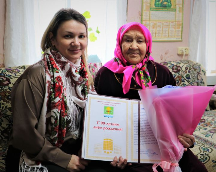 Жительница Мамадышского района отметила 99-летие