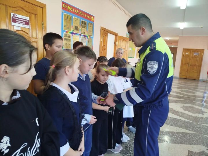 В школах Мамадышского района прошла профилактическая акция по БДД
