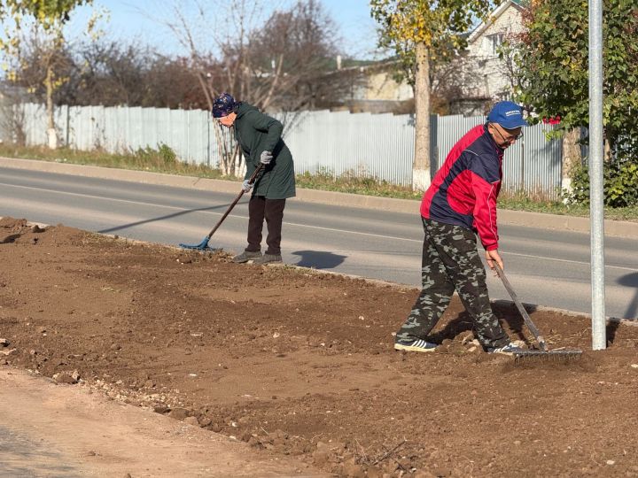 В Мамадыше прошёл очередной массовый субботник