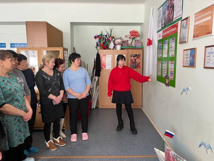 В Олуязском лицее открылся арт-объект «Маяк»