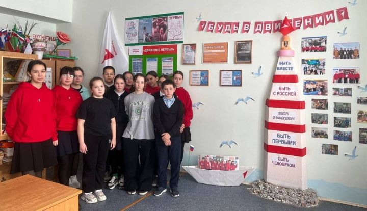 В Олуязском лицее открылся арт-объект «Маяк»