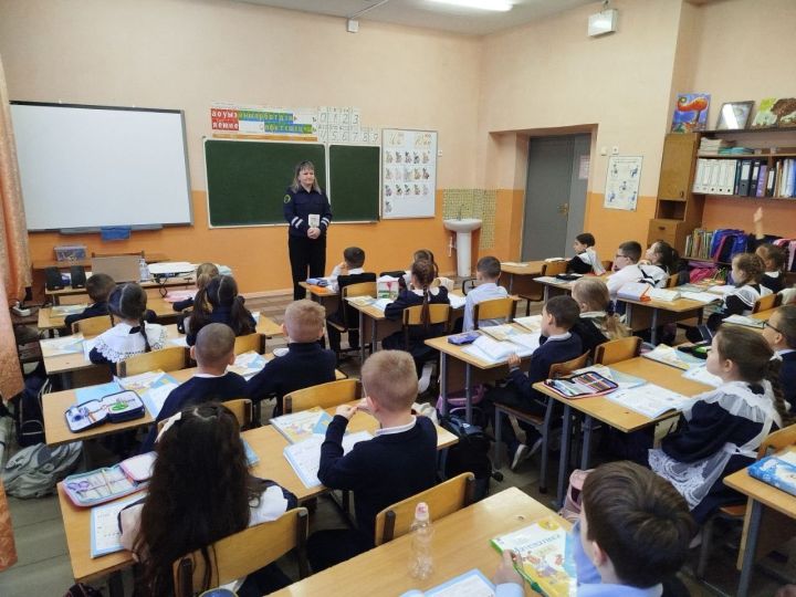 В школе №1 прошли уроки безопасности