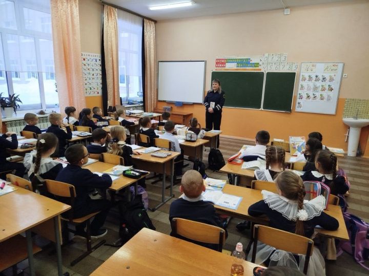 В школе №1 прошли уроки безопасности