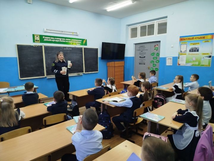 В школе №1 прошли уроки безопасности