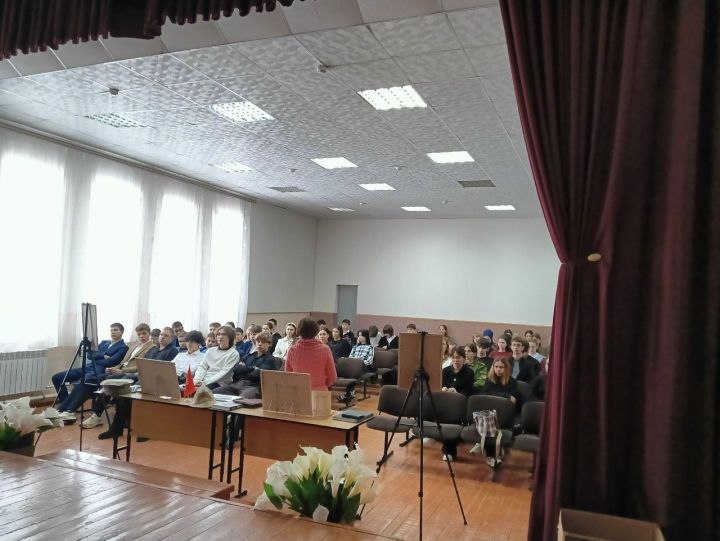 В Мамадыше прошел урок мужества, посвященный 37-й годовщине вывода войск