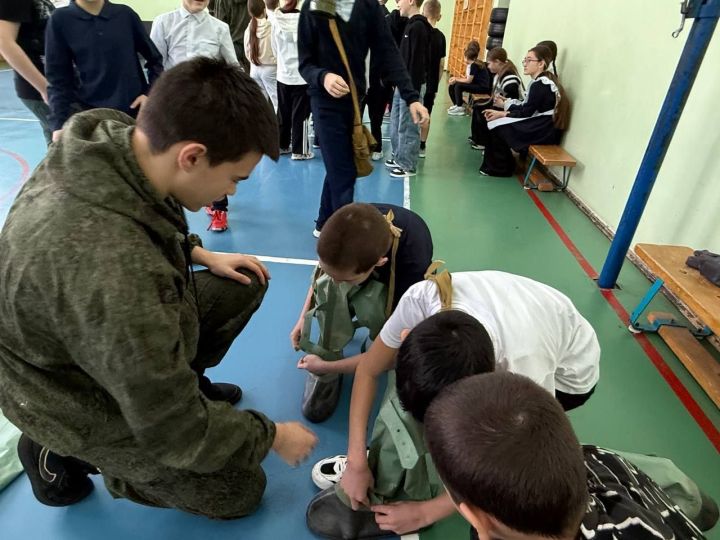 В школе №3 Мамадыша прошла патриотическая игра «Зарница 2.0»