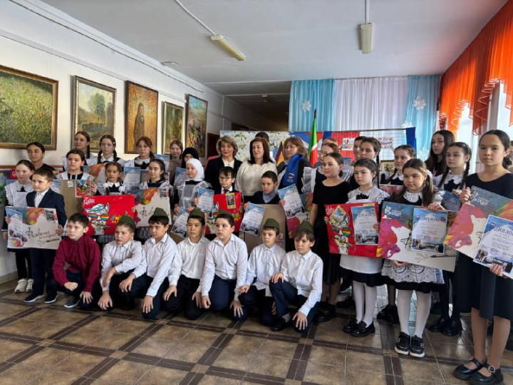 Прошел конкурс рисунков памяти участника СВО Ильнара Хасанова