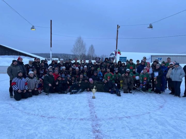 В Урманчеево прошел хоккейный турнир памяти ветеранов
