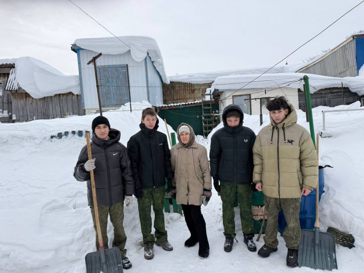 Снежный десант в тылу