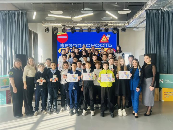 В Мамадыше прошёл урок дорожной грамотности