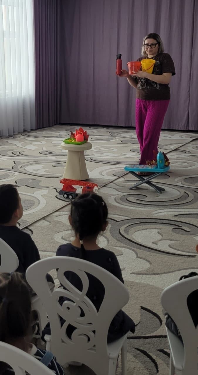 В лицее №2 Мамадыша дошколят научили правилам безопасности