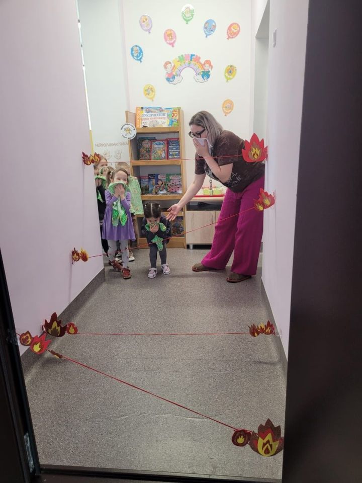 В лицее №2 Мамадыша дошколят научили правилам безопасности