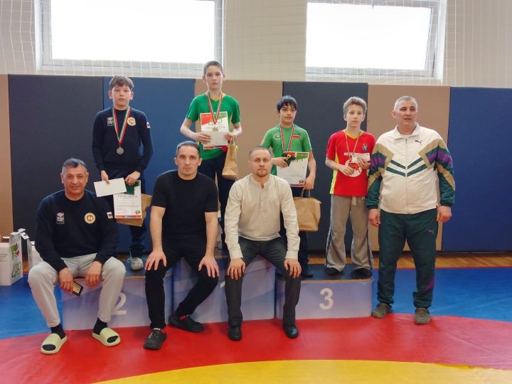 Юные борцы из Мамадышского района завоевали награды на турнире по корэш