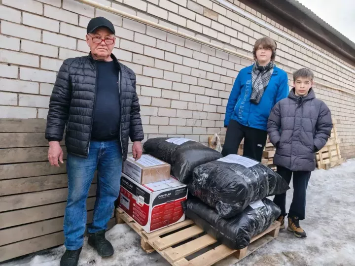 В Мамадыше собрали гуманитарную помощь для бойцов СВО