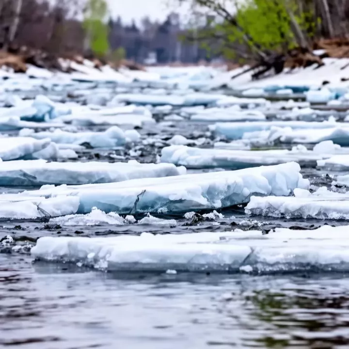 Когда тронется лед на реках в 2026 году: прогноз ледохода по регионам России
