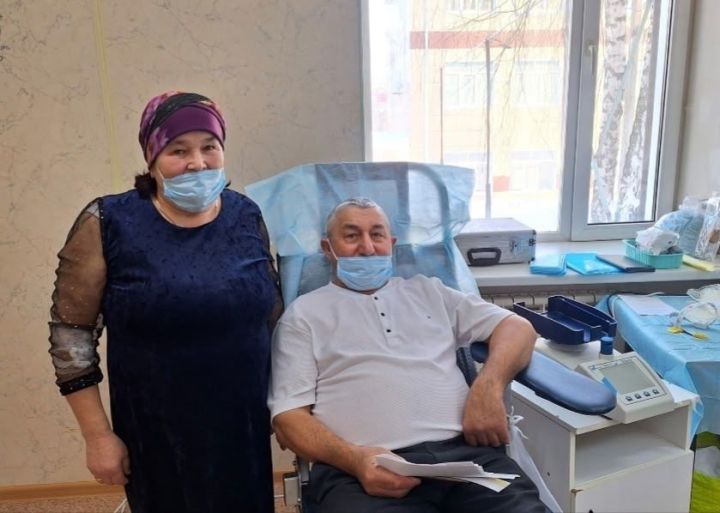 Более 70 человек сдали кровь в Мамадышской ЦРБ