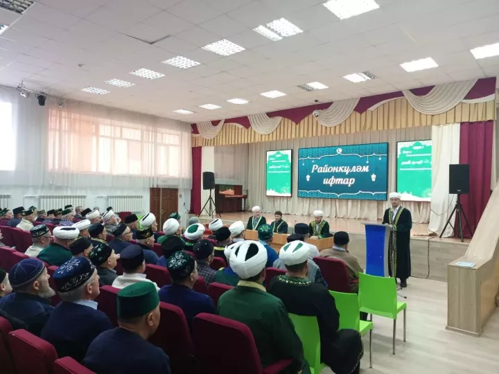 Мусульмане Мамадышского района собрались на районный ифтар