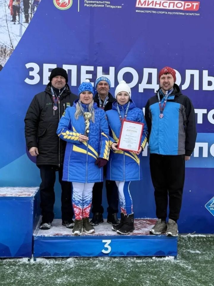 Команда Мамадышского района взяла бронзу на Спартакиаде муниципальных служащих