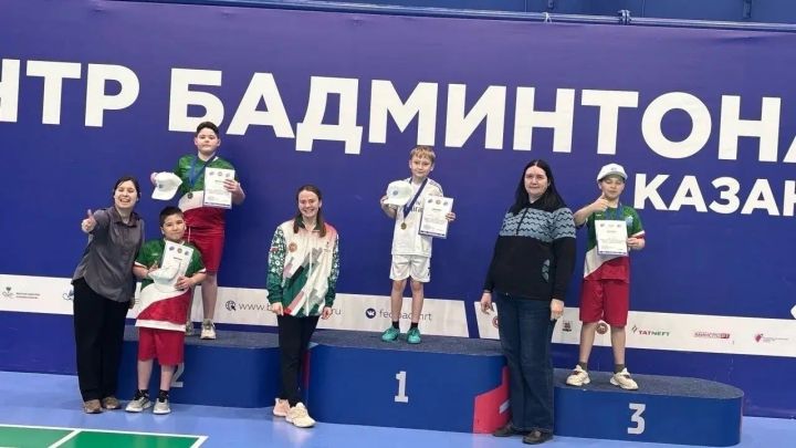 Воспитанники Мамадышской школы-интерната покорили турнир по бадминтону