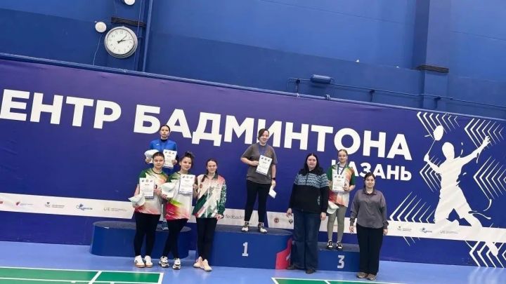 Воспитанники Мамадышской школы-интерната покорили турнир по бадминтону