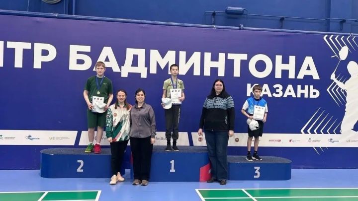 Воспитанники Мамадышской школы-интерната покорили турнир по бадминтону