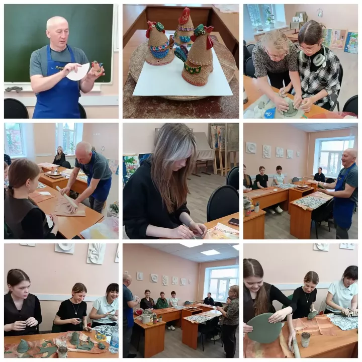 В ДШИ прошел мастер-класс «Игрушка Поволжья»