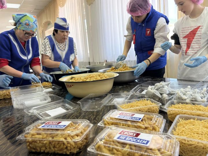 В Мамадыше запустили совместный проект помощи бойцам СВО