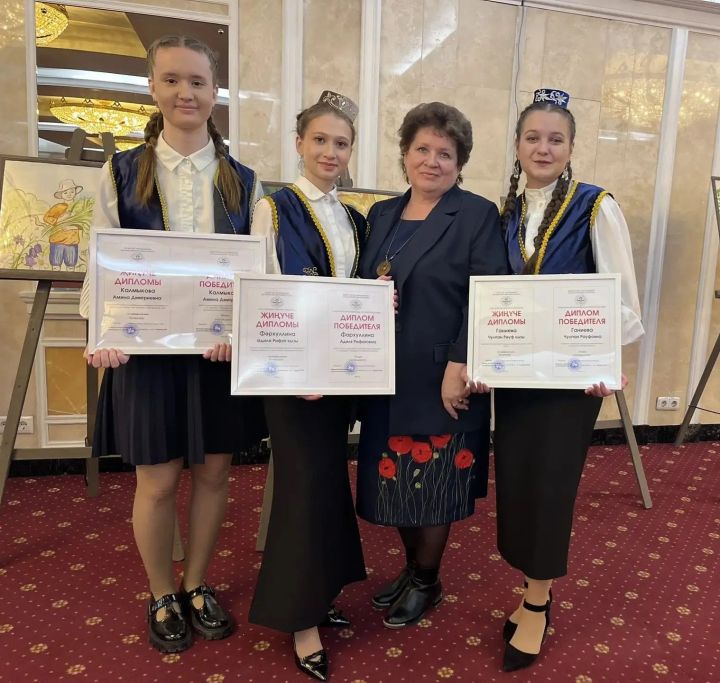 Юные мамадышцы покорили XIII Международную олимпиаду по татарскому языку