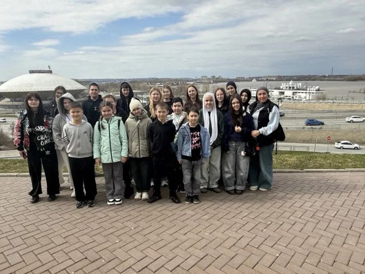 Школьники Куюк-Ерыксинской школы совершили увлекательное путешествие в Казань