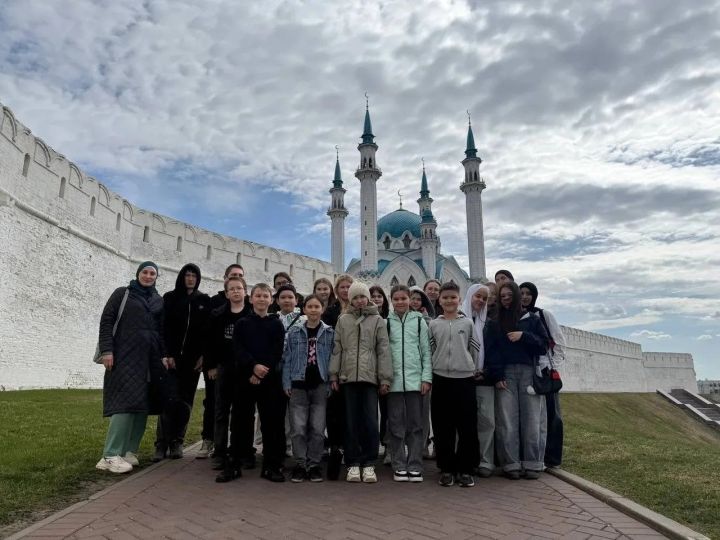 Школьники Куюк-Ерыксинской школы совершили увлекательное путешествие в Казань